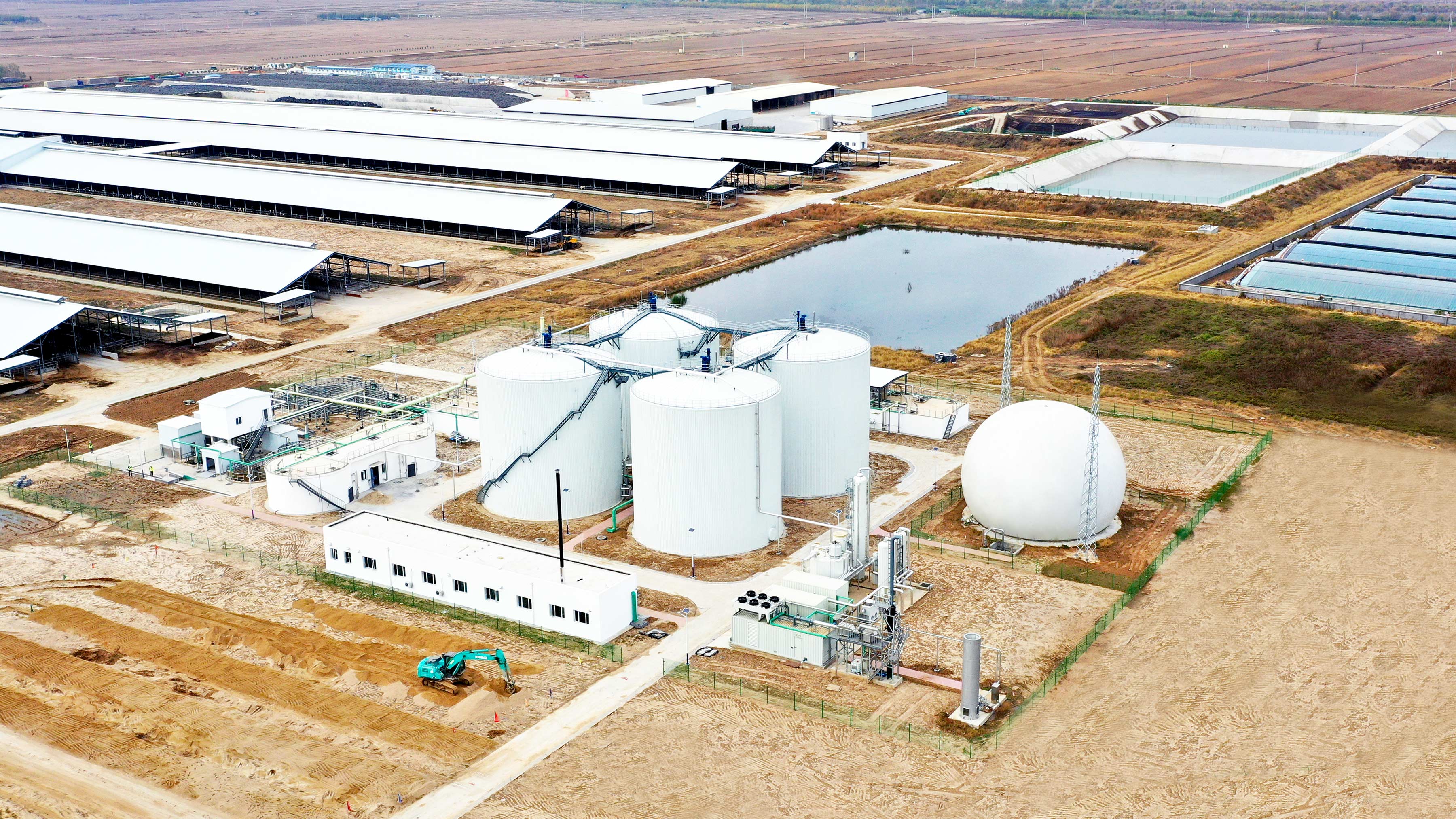 山東壽光 | 萬頭牧場糞污處理項目