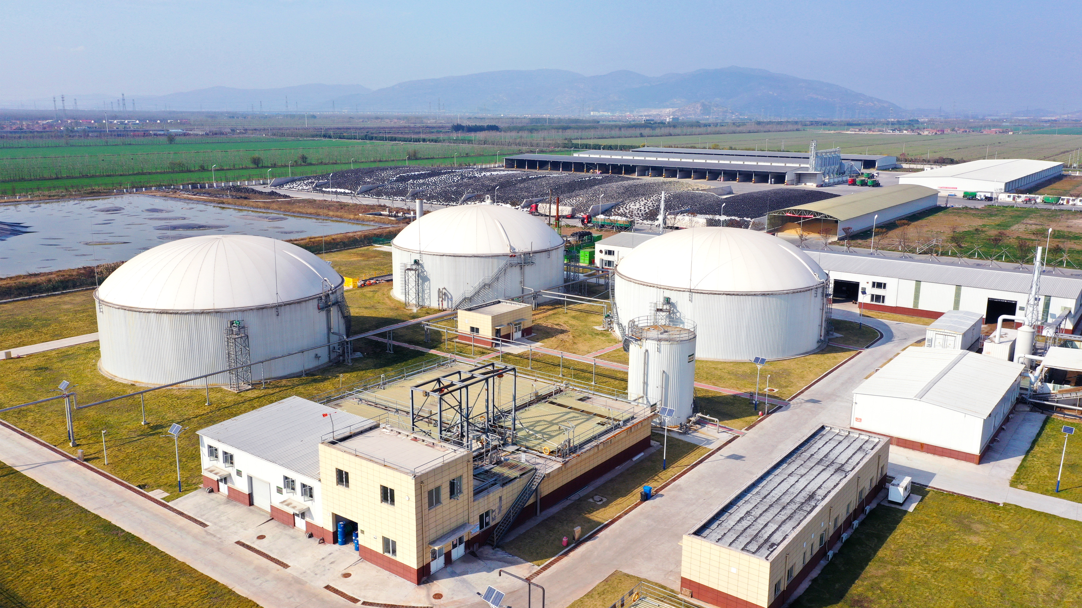 江蘇連云港｜江蘇農墾萬頭牧場糞污處理項目